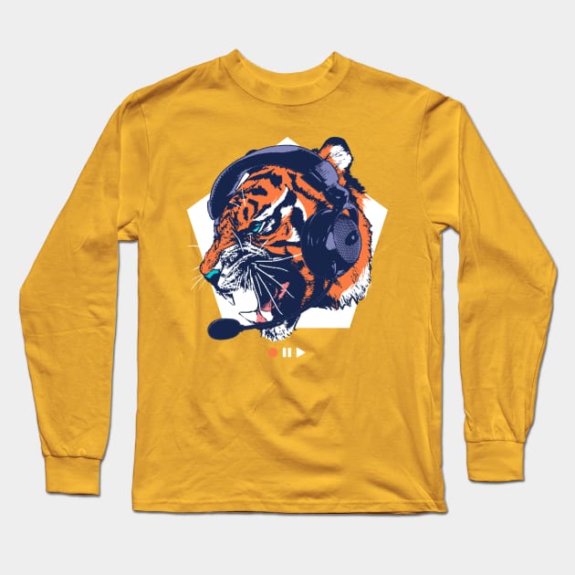 DJ Wildcats Long Sleeve T-Shirt by StevenToang